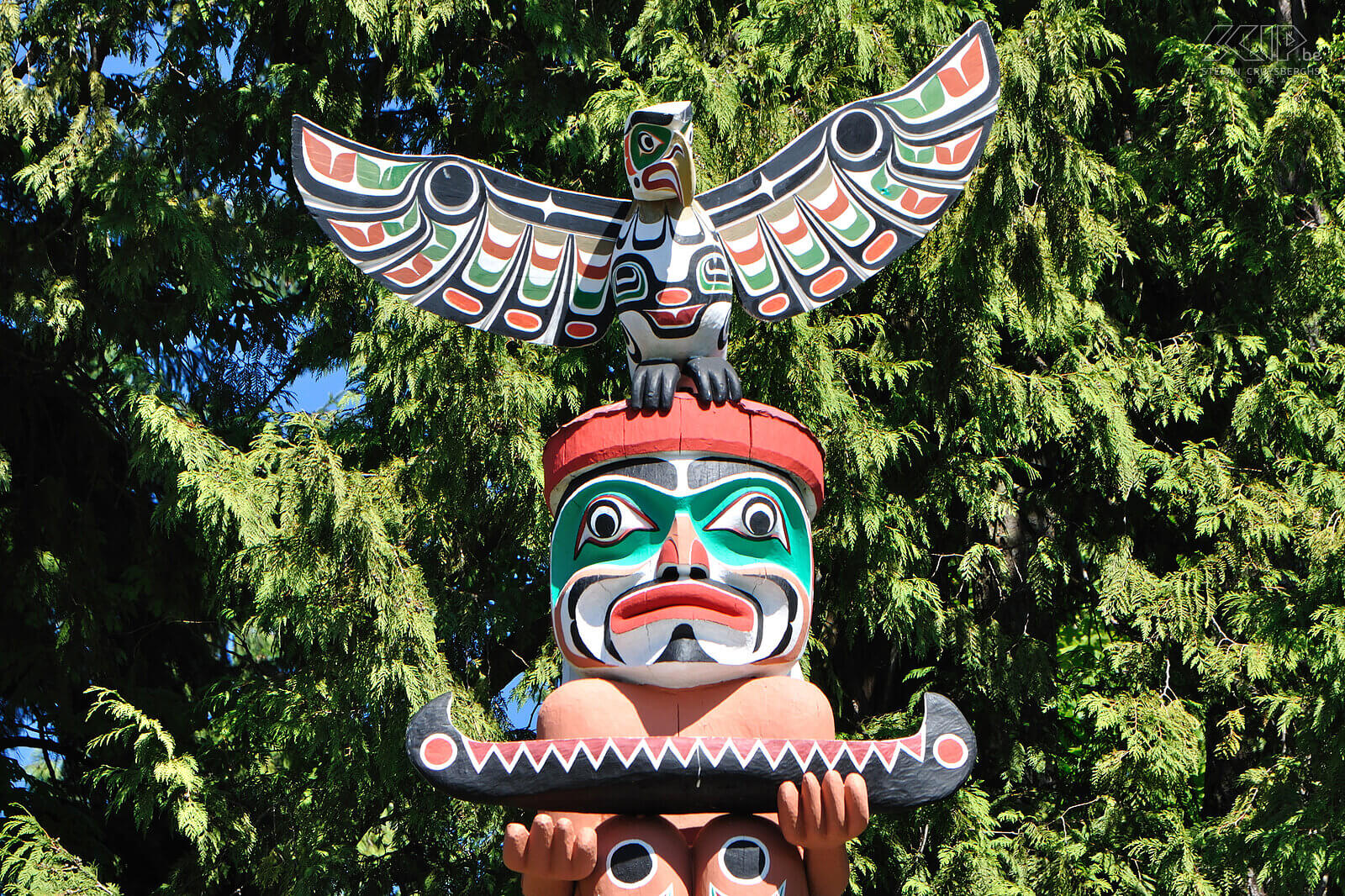 Vancouver - Stanley Park - Totempole Stanley Park is an oasis in the cosmopolitan Vancouver. There are also several wonderful totem poles. Stefan Cruysberghs